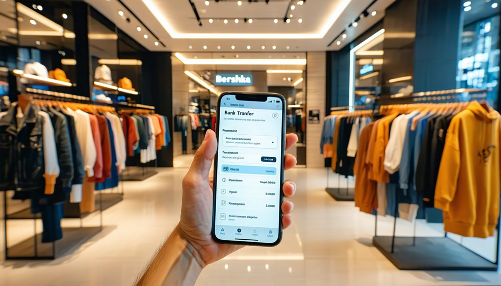 Bershka Zahlungsarten